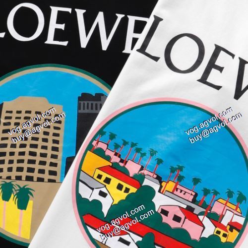 上品な輝きを放つ形 2色可選 ロエベ LOEWE 半袖シャツ ロエベスーパーコピー 激安 2021春夏 