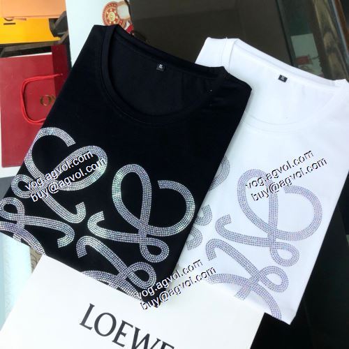  2色可選 ロエベ LOEWE 2021春夏 重宝するアイテム 半袖シャツ LOEWEブランド 偽物 通販