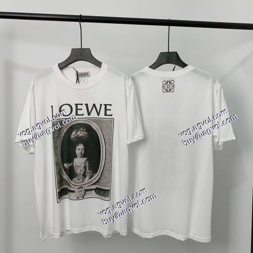  半袖シャツ ロエベ LOEWE 2色可選 ファション性の高い 2021春夏 LOEWEスーパーコピー 代引 