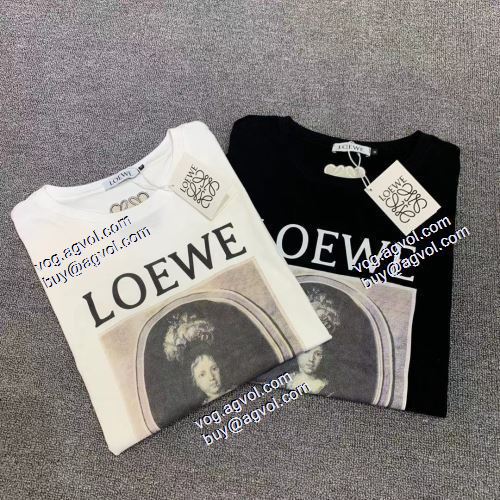  半袖シャツ ロエベ LOEWE 2色可選 ファション性の高い 2021春夏 LOEWEスーパーコピー 代引 