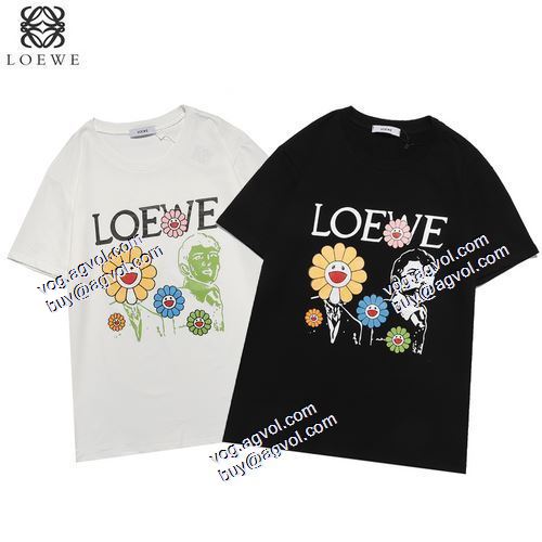  ロエベ LOEWE 2色可選 2021春夏 落ち着いた感覚 半袖シャツ LOEWEコピーブランド