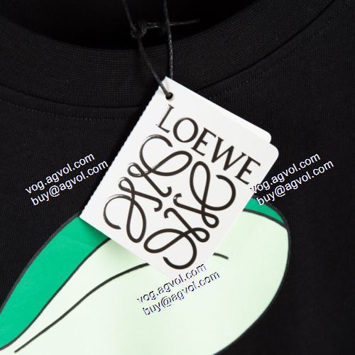  ロエベ LOEWE 2色可選 LOEWEブランドスーパーコピー  注目のアイテム 2021春夏 半袖シャツ