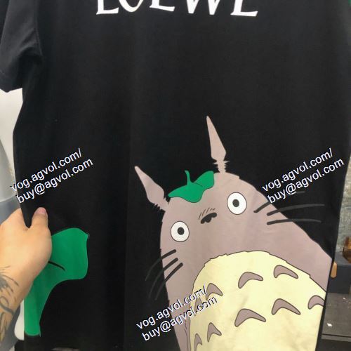  2021春夏 大人気☆NEW!!  LOEWEコピー 2色可選 ロエベ LOEWE 半袖Tシャツ