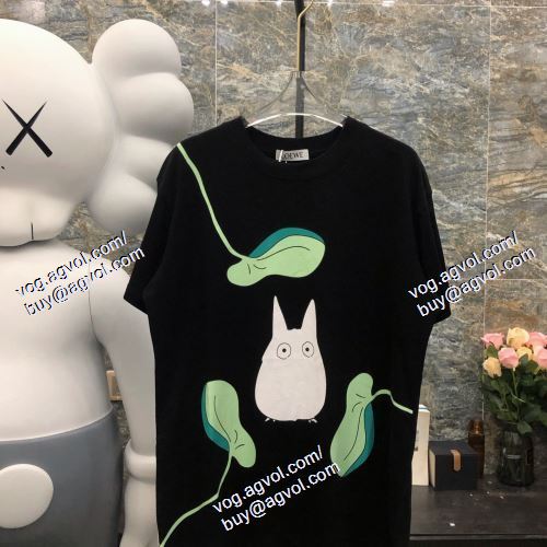  LOEWEコピー ブランド 2021春夏 2色可選 ロエベ LOEWE 半袖Tシャツ SALE!今季