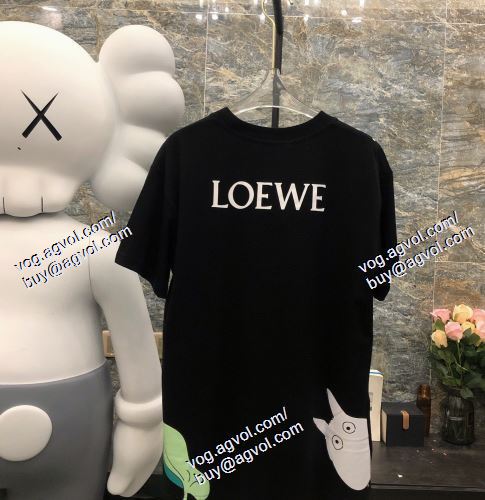  LOEWEコピー ブランド 2021春夏 2色可選 ロエベ LOEWE 半袖Tシャツ SALE!今季