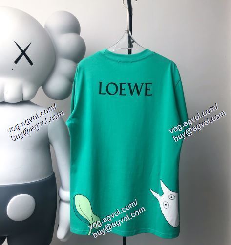  LOEWEコピー ブランド 2021春夏 2色可選 ロエベ LOEWE 半袖Tシャツ SALE!今季