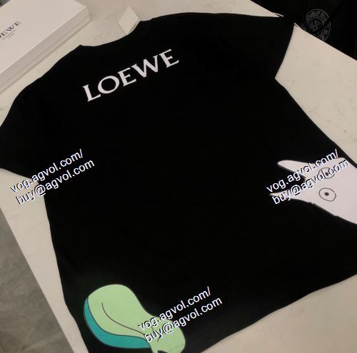  LOEWEコピー ブランド 2021春夏 2色可選 ロエベ LOEWE 半袖Tシャツ SALE!今季