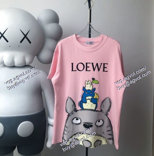  2色可選 ロエベ LOEWE 半袖Tシャツ ★安心★追跡付 2021春夏 LOEWEブランド 偽物 通販