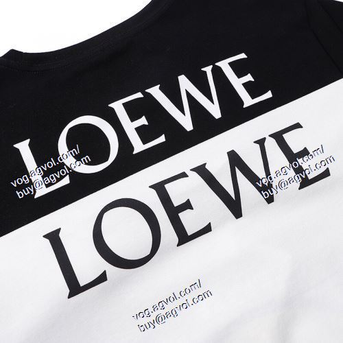  2021春夏 ロエベ LOEWE ～希少 LOEWEコピーブランド 半袖Tシャツ 2色可選 