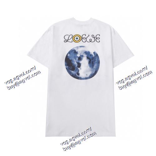  LOEWE偽物ブランド 半袖Tシャツ 2色可選 完売品！ 2021春夏 ロエベ LOEWE