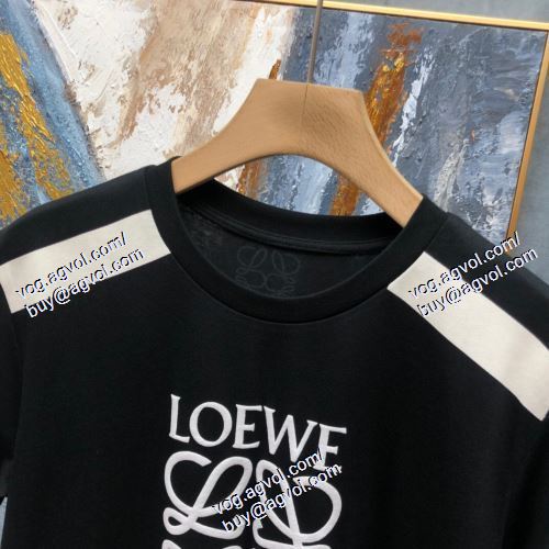  ロエベ LOEWE 2021春夏 大人のおしゃれに 半袖Tシャツ 2色可選 LOEWEスーパーコピー 