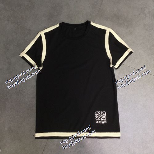  2021春夏 LOEWEコピー 半袖Tシャツ 上下セット 2色可選 ロエベ LOEWE 人気が爆発 