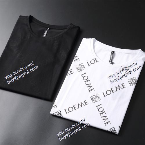  ◆モデル愛用◆ 半袖Tシャツ ロエベ LOEWE LOEWEスーパーコピー 激安 2021春夏 2色可選 