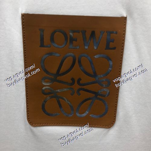  LOEWEブランドスーパーコピー 2色可選 ロエベ LOEWE 一味違うケーブル編みが魅力満点 半袖Tシャツ 2021春夏