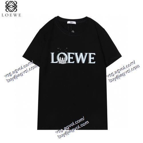  2021春夏 ロエベ LOEWE 2色可選 LOEWEブランドコピー 贈り物にも◎ 半袖Tシャツ 