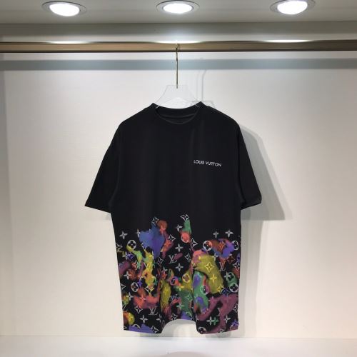 2022新作 半袖Tシャツ ルイ ヴィトン LOUIS VUITTON 3色可選 ルイ ヴィトンブランド コピー ラウンドネック 柔らかな質感 カラーラインナップ