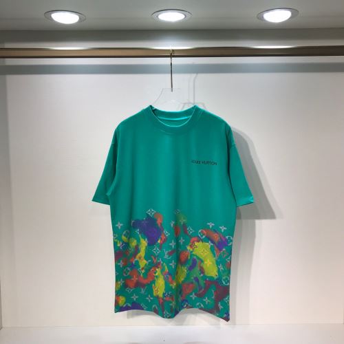 2022新作 半袖Tシャツ ルイ ヴィトン LOUIS VUITTON 3色可選 ルイ ヴィトンブランド コピー ラウンドネック 柔らかな質感 カラーラインナップ