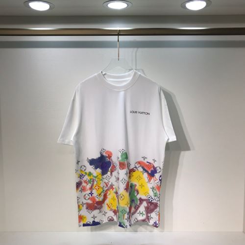 2022新作 半袖Tシャツ ルイ ヴィトン LOUIS VUITTON 3色可選 ルイ ヴィトンブランド コピー ラウンドネック 柔らかな質感 カラーラインナップ