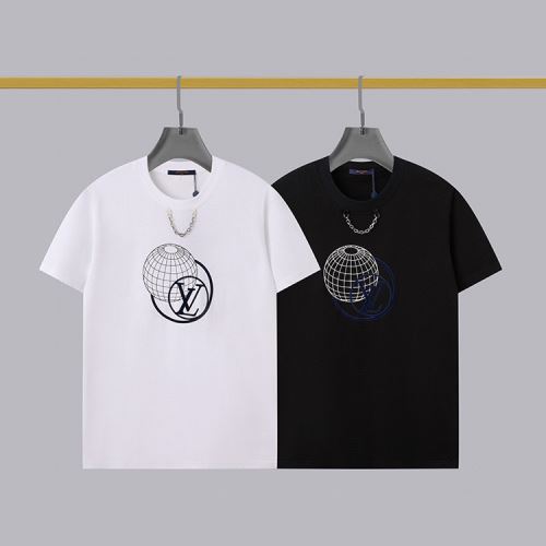 这ファッション 人気 2022新作 通気性に優れた ルイ ヴィトン LOUIS VUITTON 2色可選 Tシャツ 吸汗性に優れ ルイ ヴィトンブランド コピー