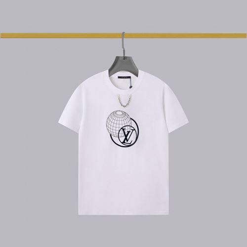 ファッション 人気 2022新作 通気性に優れた ルイ ヴィトン LOUIS VUITTON 2色可選 Tシャツ 吸汗性に優れ ルイ ヴィトンブランド コピー
