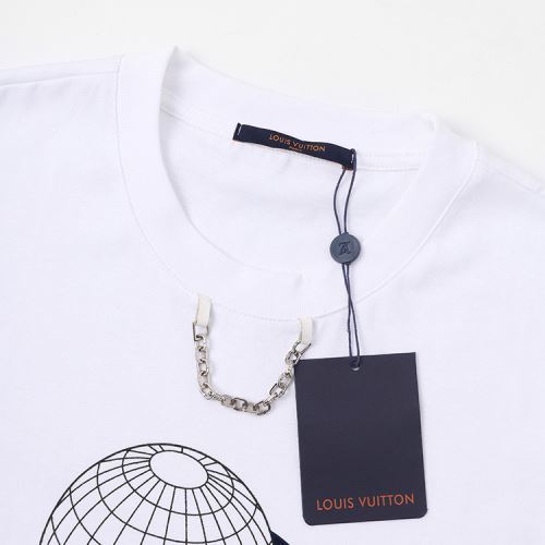 ファッション 人気 2022新作 通気性に優れた ルイ ヴィトン LOUIS VUITTON 2色可選 Tシャツ 吸汗性に優れ ルイ ヴィトンブランド コピー
