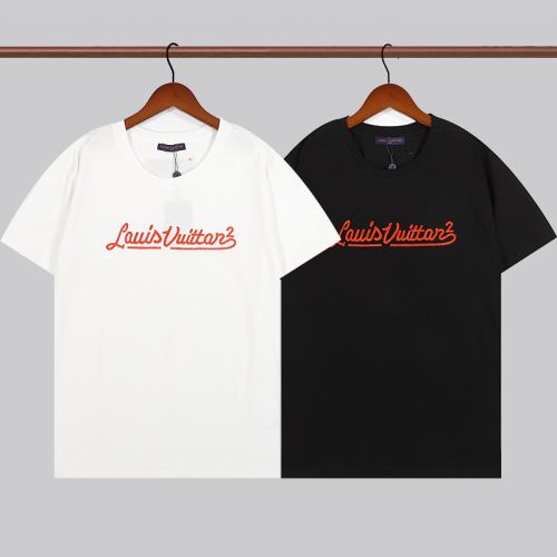 コスパ最高のプライス 半袖Tシャツ 2色可選 クールビズ 2022新作 ルイ ヴィトンスーパーコピー ルイ ヴィトン LOUIS VUITTON  快適な着心地