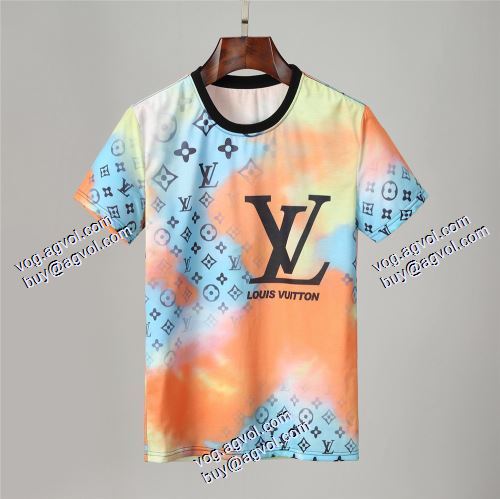 海外セレブ愛用 半袖シャツ 2021春夏 ルイ ヴィトン LOUIS VUITTON ルイ ヴィトンブランド 偽物 通販 　