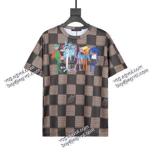 2色可選 ルイ ヴィトン LOUIS VUITTON 2021春夏 ルイ ヴィトン偽物ブランド 上品な輝きを放つ形 半袖シャツ 