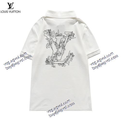 サイズ豊富 2色可選 半袖シャツ ルイ ヴィトン LOUIS VUITTON 個性的なデザ LOUIS VUITTONスーパーコピー 激安 