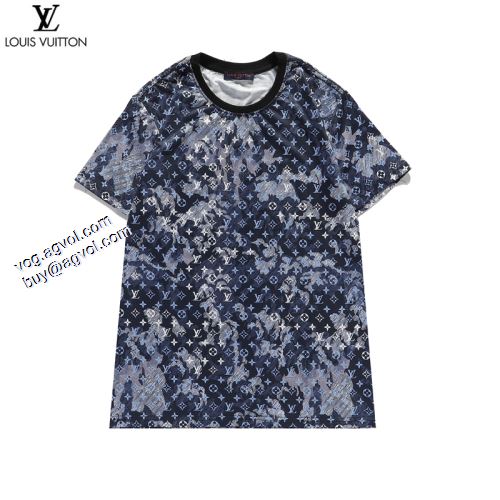 半袖シャツ ルイ ヴィトン LOUIS VUITTON 2021春夏 ルイ ヴィトン偽物ブランド 綺麗に決まるフォルム！