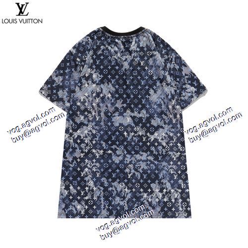 半袖シャツ ルイ ヴィトン LOUIS VUITTON 2021春夏 ルイ ヴィトン偽物ブランド 綺麗に決まるフォルム！