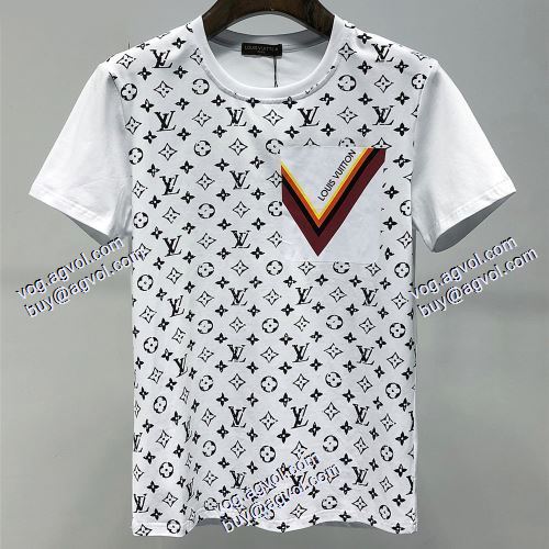 上品な輝きを放つ形 2021春夏 ルイ ヴィトン LOUIS VUITTON 2色可選 ルイ ヴィトンスーパーコピー 半袖シャツ 