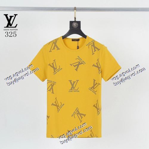 ルイ ヴィトン LOUIS VUITTON 存在感のある 3色可選 半袖シャツ 上品な輝きを放つ形 ルイ ヴィトン偽物ブランド 