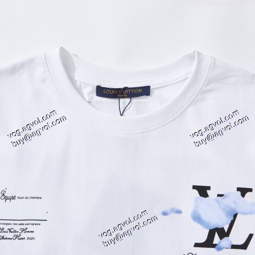 上品上質 2色可選 ルイ ヴィトン LOUIS VUITTON 2021春夏 半袖シャツ ルイ ヴィトンスーパーコピー 激安 