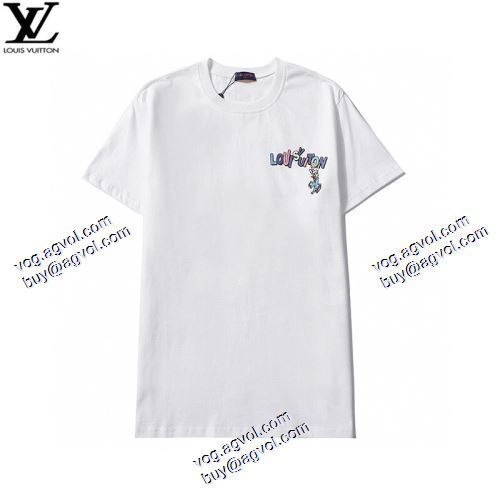 3色可選 ルイ ヴィトン LOUIS VUITTON 最安値に挑戦 2021春夏 LOUIS VUITTON偽物ブランド 半袖シャツ 