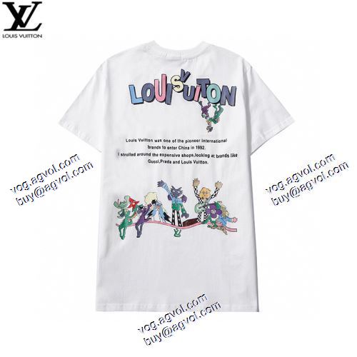 3色可選 ルイ ヴィトン LOUIS VUITTON 最安値に挑戦 2021春夏 LOUIS VUITTON偽物ブランド 半袖シャツ 
