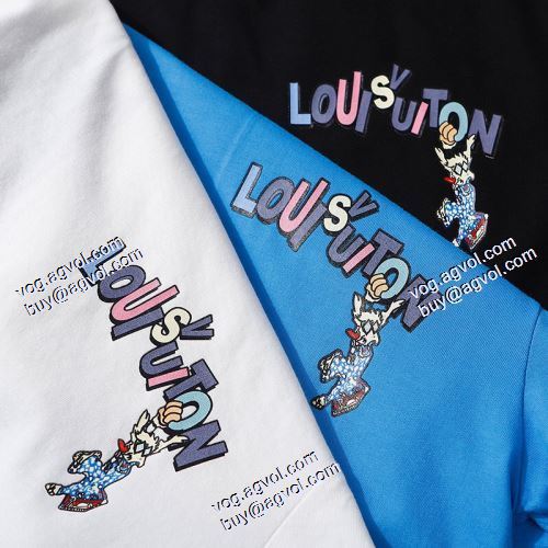 3色可選 ルイ ヴィトン LOUIS VUITTON 最安値に挑戦 2021春夏 LOUIS VUITTON偽物ブランド 半袖シャツ 