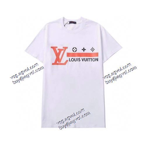  半袖シャツ  高級感を引き立てる   2色可選  ルイ ヴィトン LOUIS VUITTON  LOUIS VUITTON偽物ブランド  2021春夏 