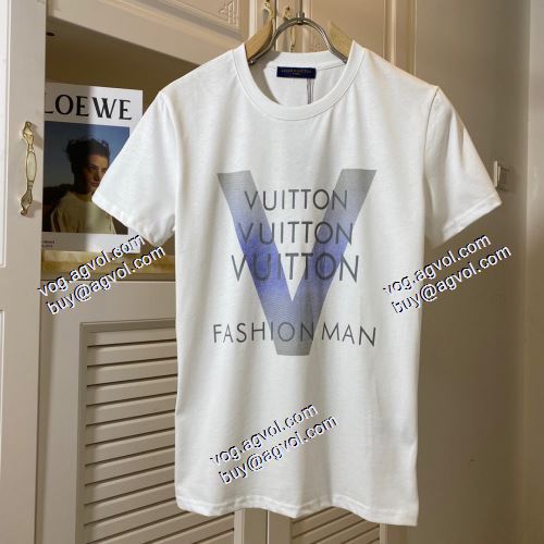  2021春夏 2色可選  LOUIS VUITTONスーパーコピー 代引  半袖シャツ  ルイ ヴィトン LOUIS VUITTON  高級感ある