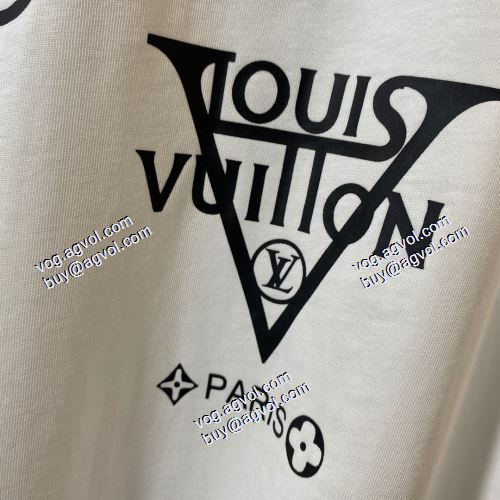  LOUIS VUITTONブランドコピー  ファション性の高い  2021春夏  2色可選  ルイ ヴィトン LOUIS VUITTON  半袖シャツ
