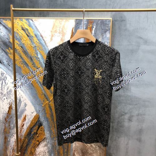  LOUIS VUITTONスーパーコピー 激安  売れ筋のいい  2色可選  ルイ ヴィトン LOUIS VUITTON 2021春夏  半袖シャツ