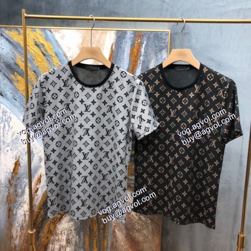  スタイリッシュな印象  半袖シャツ  ルイ ヴィトン LOUIS VUITTON  LOUIS VUITTON偽物ブランド  2021春夏  2色可選
