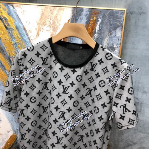  スタイリッシュな印象  半袖シャツ  ルイ ヴィトン LOUIS VUITTON  LOUIS VUITTON偽物ブランド  2021春夏  2色可選