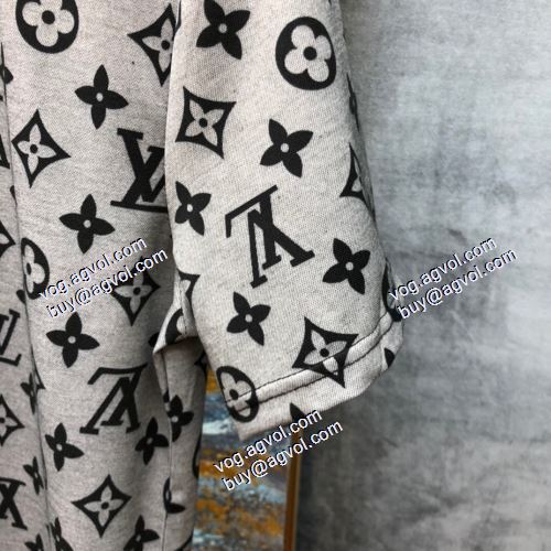  スタイリッシュな印象  半袖シャツ  ルイ ヴィトン LOUIS VUITTON  LOUIS VUITTON偽物ブランド  2021春夏  2色可選