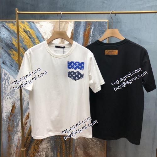  デザイン性の高い   LOUIS VUITTONブランドコピー  2021春夏 2色可選  ルイ ヴィトン LOUIS VUITTON  半袖シャツ