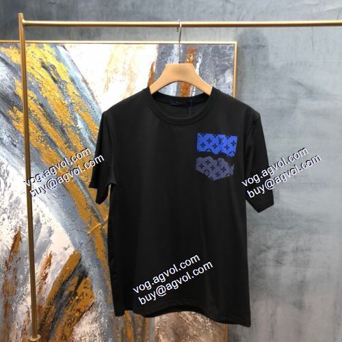 デザイン性の高い   LOUIS VUITTONブランドコピー  2021春夏 2色可選  ルイ ヴィトン LOUIS VUITTON  半袖シャツ