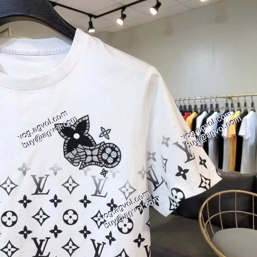  ルイ ヴィトン LOUIS VUITTON  ポップ  半袖シャツ 2色可選   LOUIS VUITTONコピー  2021春夏 
