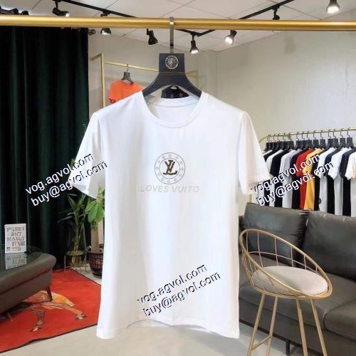 2021春夏  2色可選  ルイ ヴィトン LOUIS VUITTON   ファッション 人気  半袖シャツ  LOUIS VUITTONコピー ブランド