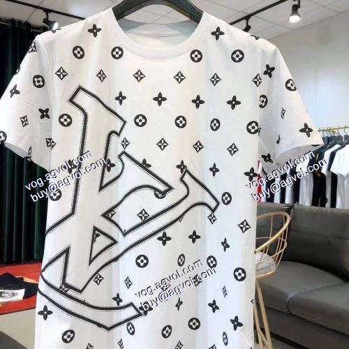  LOUIS VUITTONブランド 偽物 通販  コスパ最高のプライス  半袖シャツ  ルイ ヴィトン LOUIS VUITTON  2021春夏 