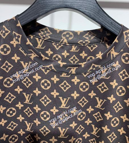  半袖シャツ  ルイ ヴィトン LOUIS VUITTON  LOUIS VUITTON偽物ブランド  2021春夏  希少    
